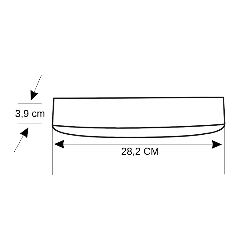 Zmr 18W Sıvaüstü Polikarbon Panel Led Armatür 6500K (Beyaz)